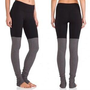 ALO Yoga Black and Gray Leggings